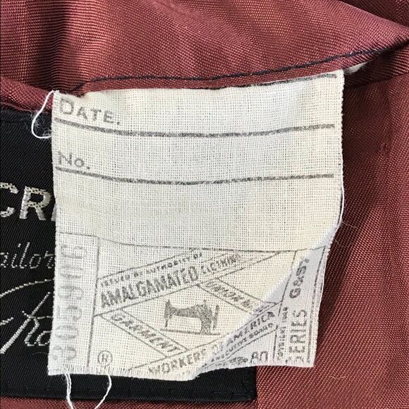 Vintage Cricketeer for Robert Burns Button Down Blazer /Suit Jacket Size 44 Long - Picture 15 of 15